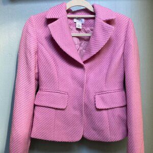 Ann Taylor LOFT Wool Blazer • Mauve